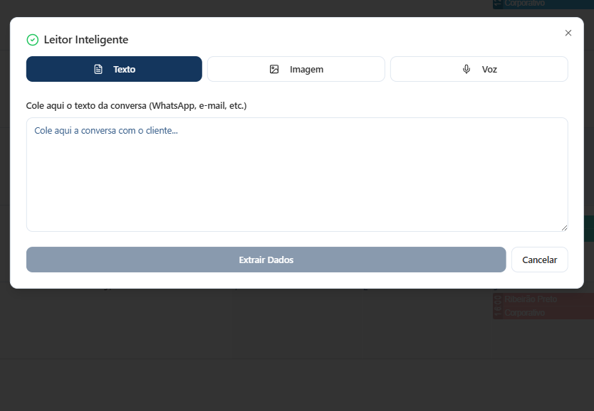 Leitor inteligente com IA